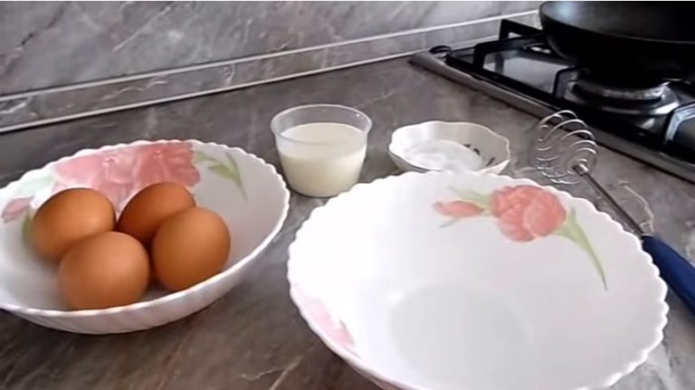 вкусный омлет на сковороде рецепт