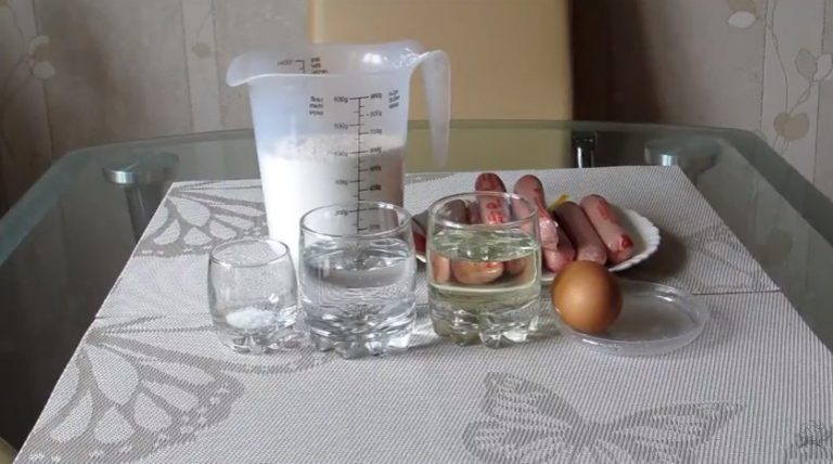 сосиски в тесте ингридиенты