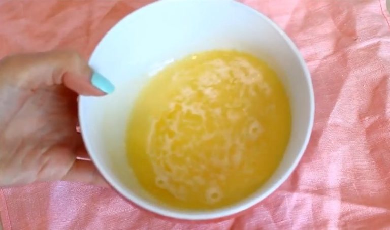смешиваем масло