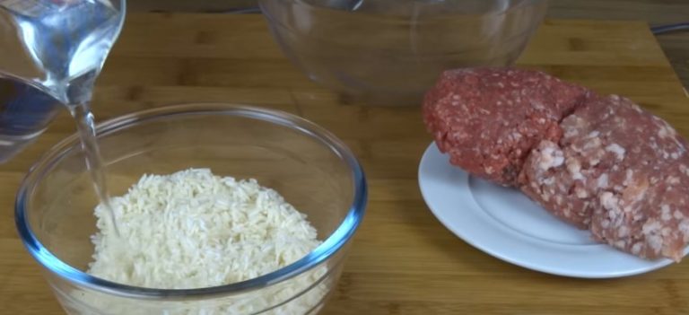 перец фаршированный мясом и рисом рецепт