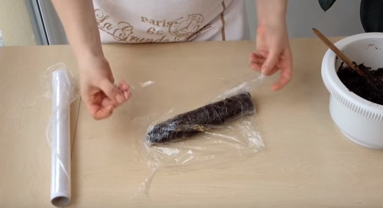 делаем колбаску