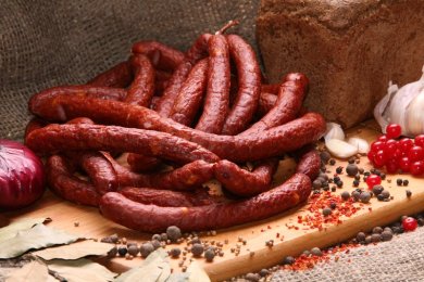 охотничья колбаса для салата