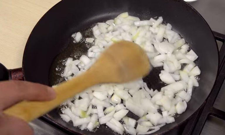 жарим овощи