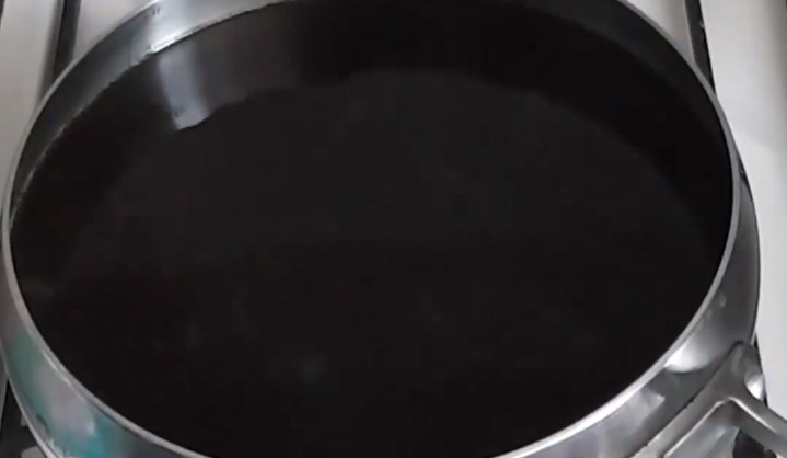 процеденный кисель