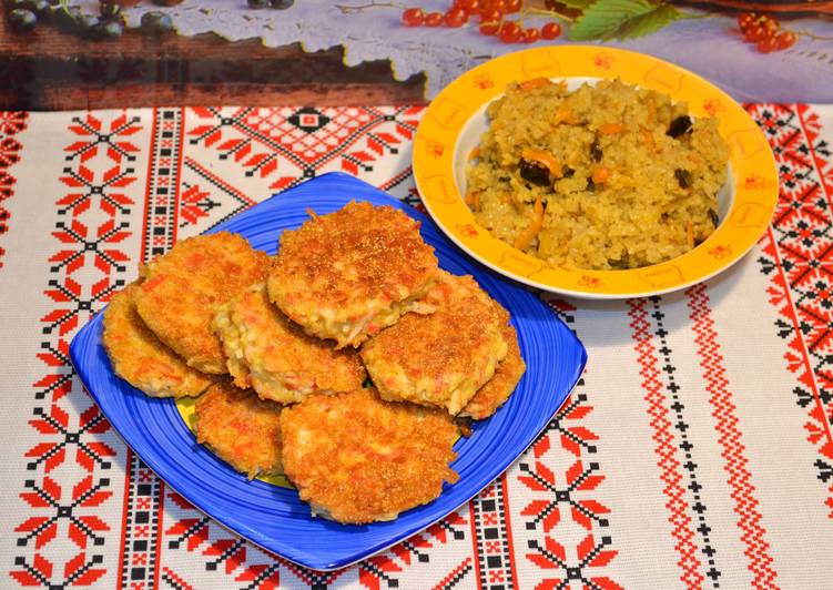 котлеты из крабовых палочек с картофелем