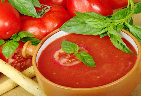 вкусный суп гаспачо