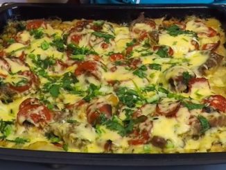 мясо по французски с картофелем в духовке рецепт с фото из свинины