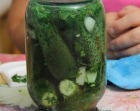 маринованные огурцы рецепт на зиму хрустящие