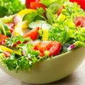 очень вкусный легкий салат, наш рецепт