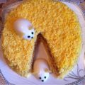 мимоза рецепт классический с консервами и сыром