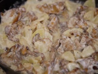 личиски жареные с картофелем в сметане