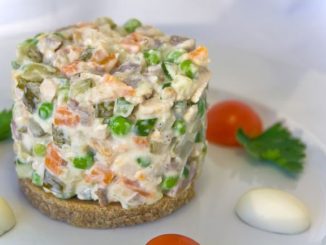 салат столичный классический пошаговый рецепт с фото